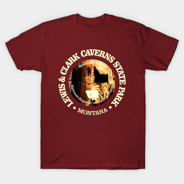 Lewis & Clark Caverns (SP) T-Shirt by grayrider